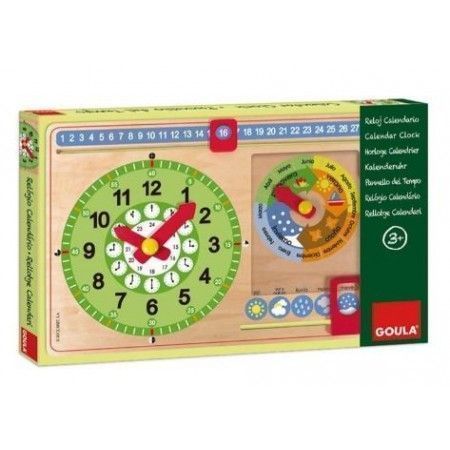 RELOJ CALENDARIO. JUEGO EDUCATIVO