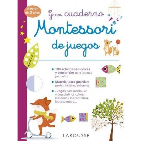 GRAN CUADERNO MONTESSORI DE JUEGOS