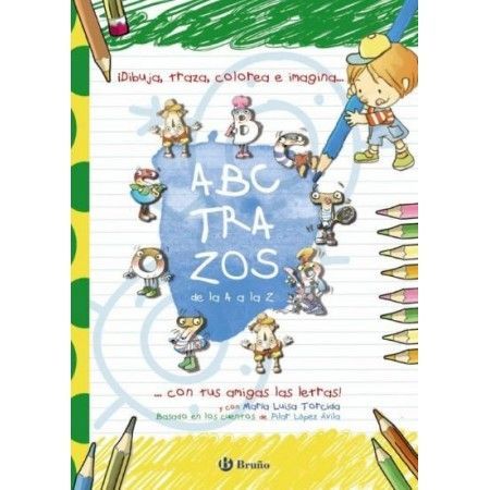 ABC TRAZOS con tus amigas las letras