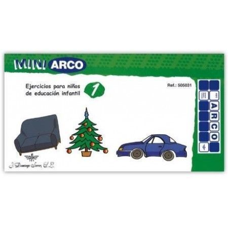 MINI ARCO. Ejercicios para niños de educación infantil, cuaderno 1