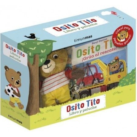 OSITO TITO (LIBRO Y PELUCHE). Grúa al rescate