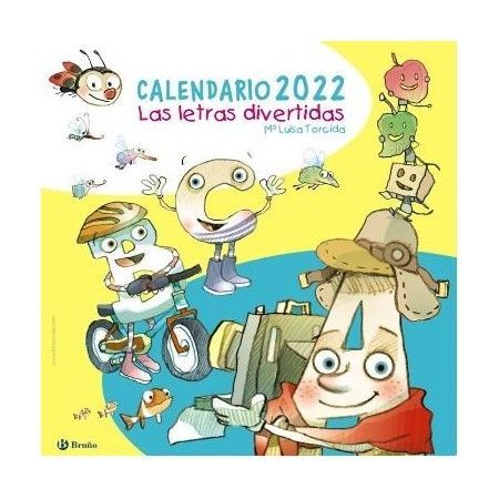 CALENDARIO 2022 LAS LETRAS DIVERTIDAS