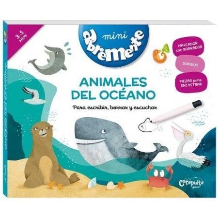 MINI ABREMENTE ANIMALES DEL OCEANO