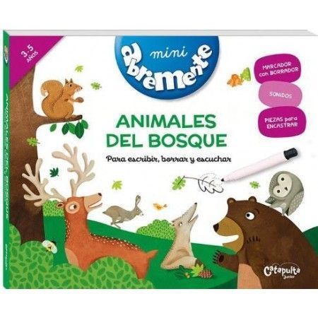 MINI ABREMENTE ANIMALES DEL BOSQUE
