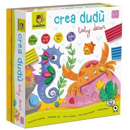 Crea dudú baby decor set decora con plastilina 100% vegana