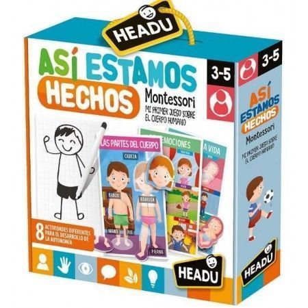 ASÍ ESTAMOS HECHOS. Montessori juego cuerpo humano