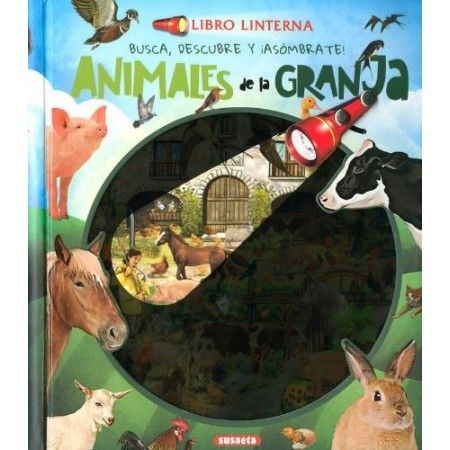 ANIMALES DE LA GRANJA. Libro linterna