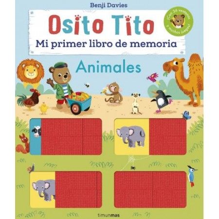 OSITO TITO. Mi primer libro de memoria. Animales