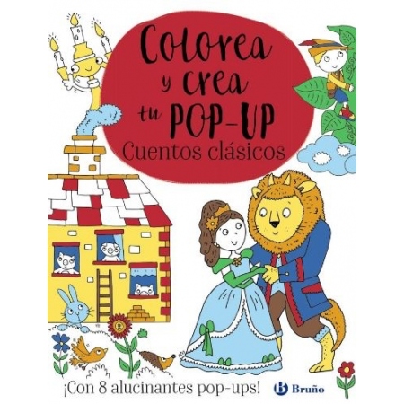 COLOREA Y CREA TU POP UP CUENTOS CLASICOS