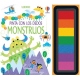 MONSTRUOS. PINTA CON LOS DEDOS