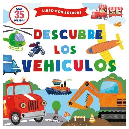 DESCUBRE LOS VEHICULOS (solapas)