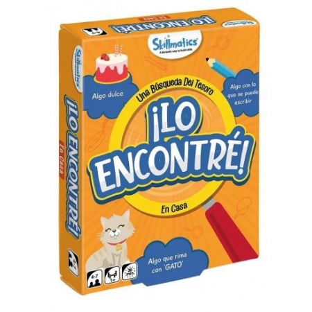 Juego de cartas Lo encontré en casa