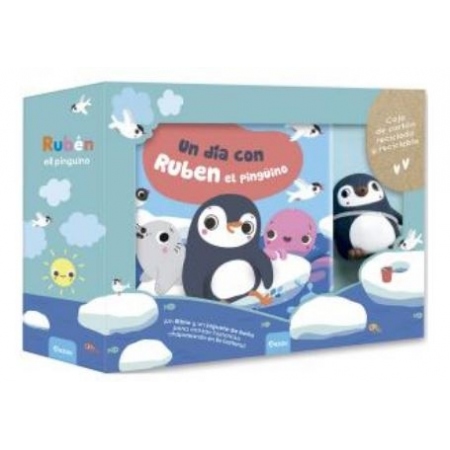 Libro baño. Rubén el pingüino