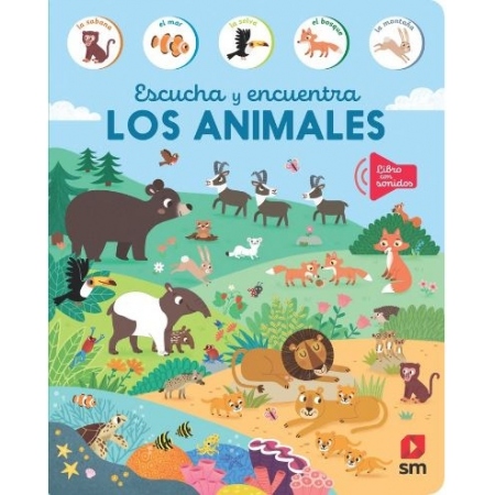 LOS ANIMALES. Escucha y encuentra