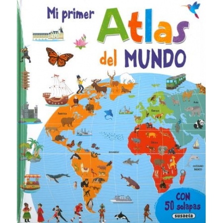 MI PRIMER ATLAS DEL MUNDO (con solapas)