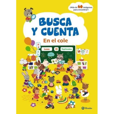 BUSCA Y CUENTA EN EL COLE