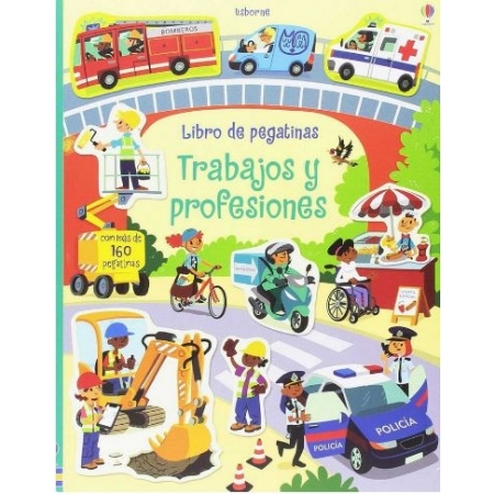 TRABAJOS Y PROFESIONES. LIBRO DE PEGATINAS
