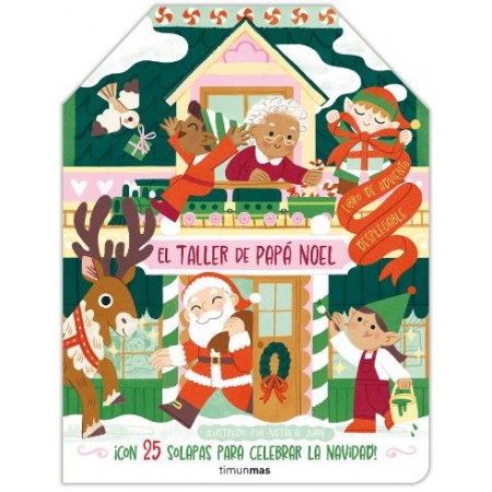 EL TALLER DE PAPA NOEL LIBRO DE ADVIENTO DESPLEGABLE