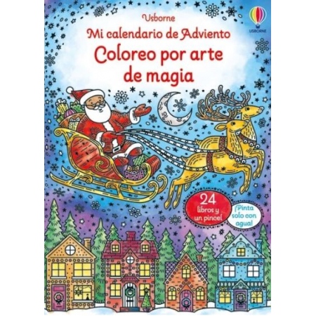 MI CALENDARIO DE ADVIENTO - COLOREO POR ARTE DE MAGIA
