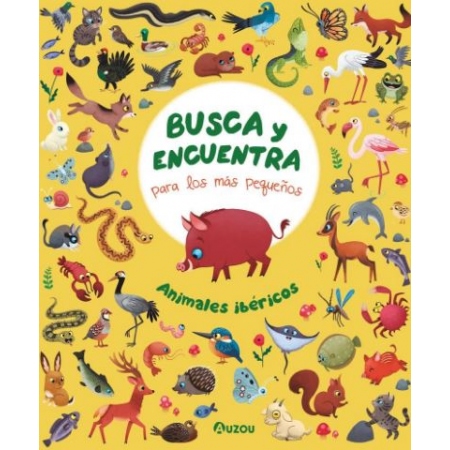Busca y encuentra para los más pequeños. Animales ibéricos