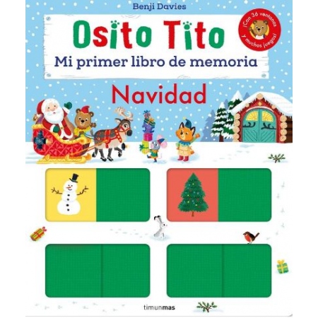 OSITO TITO MI PRIMER LIBRO DE MEMORIA NAVIDAD