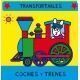 Coches y trenes. Libro de tela