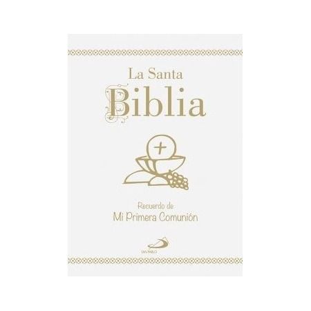 La Santa Biblia. Recuerdo de Mi Primera Comunión