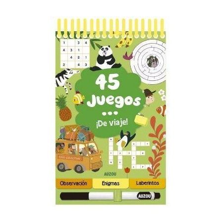 45 juegos ¡De viaje!