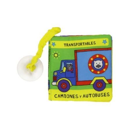 Camiones y autobuses (libro de tela)