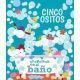 Cinco ositos chapotean en el baño