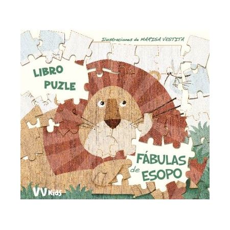 Las Fábulas de Esopo (libro Puzzle)