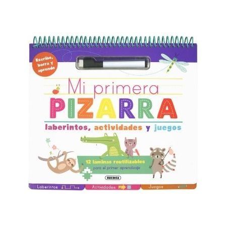 Mi primera pizarra de laberintos, actividades y juegos