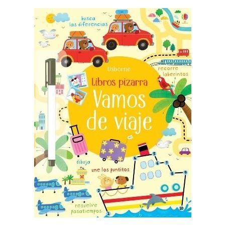 Vamos de viaje. Libro pizarra