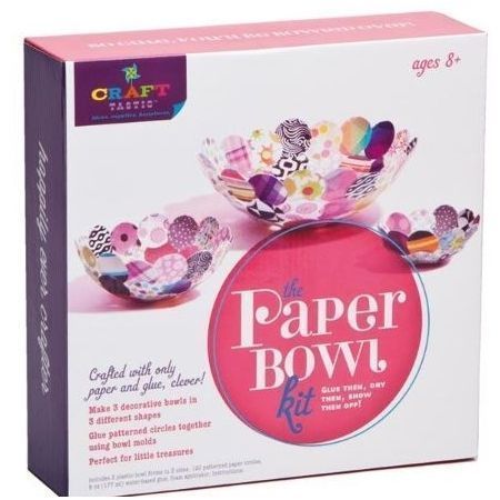 Kit crea bowls de papel