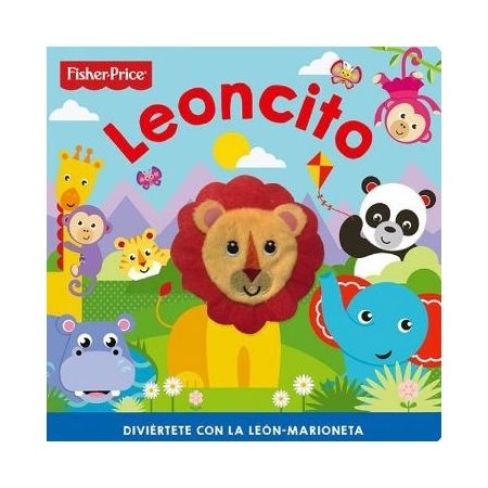 LIBRO MARIONETA- LEONCITO- FISHER PRICE