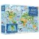 Atlas mundial. Libro y puzzle