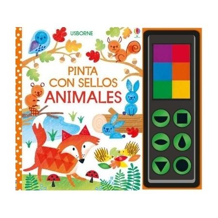 PINTA CON SELLOS- ANIMALES