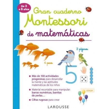 Gran cuaderno Montessori de matemáticas