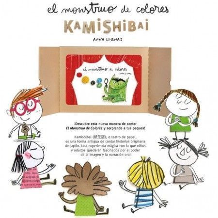 KAMISHIBAI EL MONSTRUO DE COLORES (Teatro de papel)