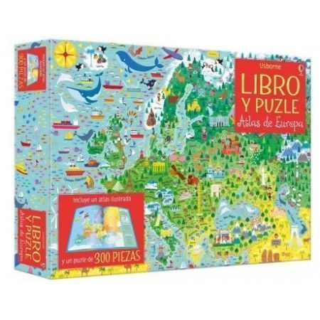 ATLAS DE EUROPA (libro y puzle)