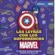 LAS LETRAS CON LOS SUPERHEROES MARVEL