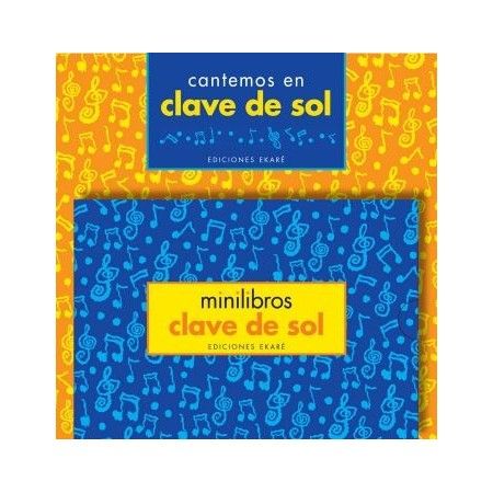 MINILIBROS CLAVE DE SOL
