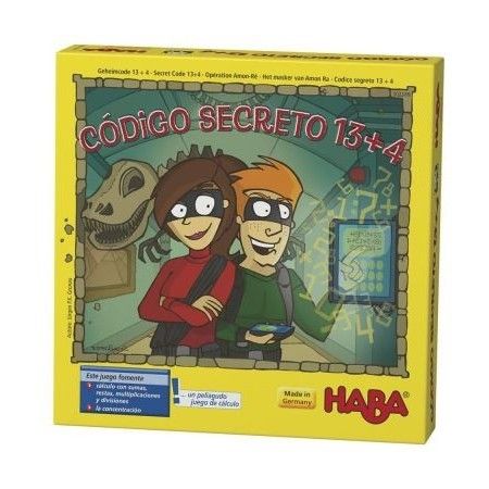 CÓDIGO SECRETO 13+4. Juego de mesa
