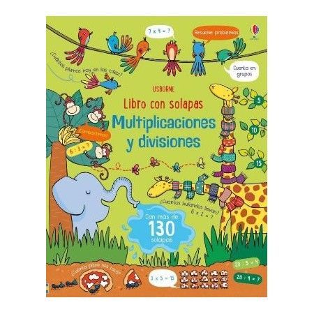 MULTIPLICACIONES Y DIVISIONES (con solapas)