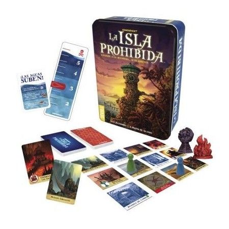 LA ISLA PROHIBIDA. Juego de mesa