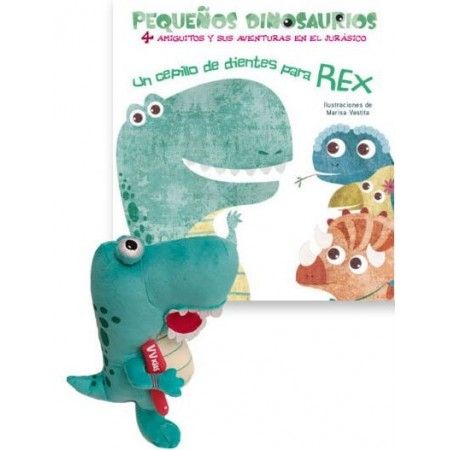 UN CEPILLO DE DIENTES PARA REX (con peluche y cepillo de dientes)